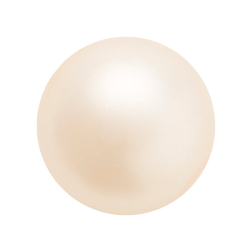 Preciosa 12mm Round Pearls - Creamrose