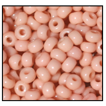 10/0 Preciosa Seed Beads- Opaque Pink