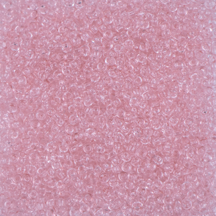 11/0 Preciosa Seed Beads - Transparent Rose
