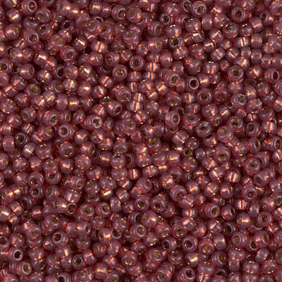 11/0 Miyuki SEED Bead Pack - Duracoat Silverlined Dyed Nutmeg