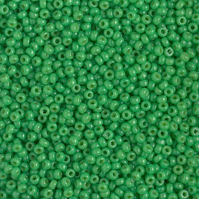 11/0 Miyuki SEED Bead Pack - Duracoat Opaque Fiji Green