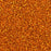 15/0 Miyuki SEED Bead - Dyed Semi-Frosted Silverlined Light Orange