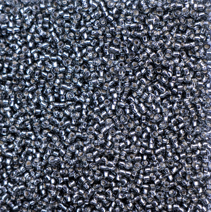 15/0 TOHO Seed Bead - Silver-Lined Grey