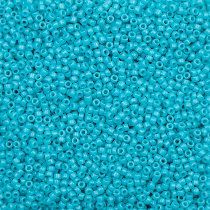 15/0 TOHO Seed Bead - Opaque Turquoise