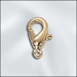 10mm x 5mm Lobster Claw Clasp - Gold