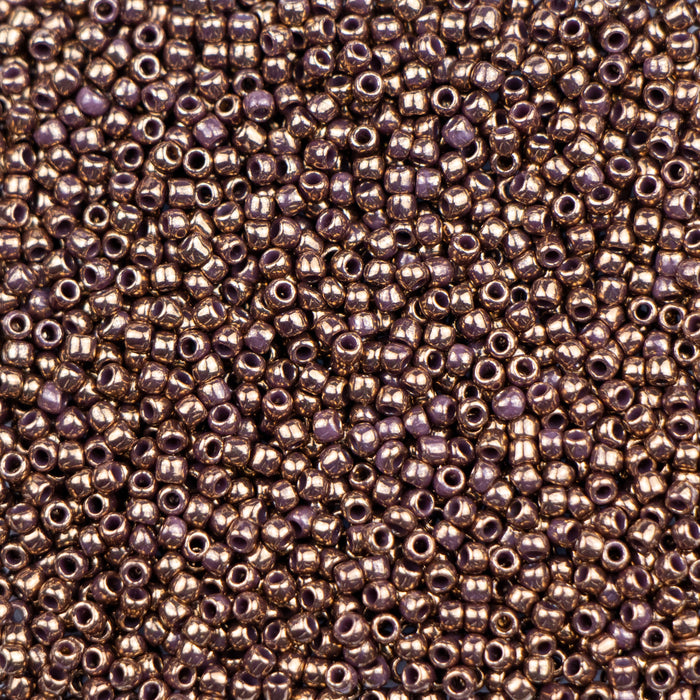 11/0 TOHO Seed Bead - Gilded Marble Lavender