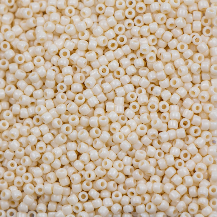 11/0 TOHO Seed Bead - Opaque Light Beige