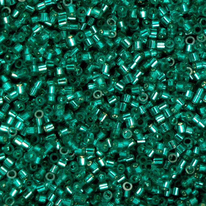 11/0 CYLIN Beads - Tropic Teal Silver Lined***