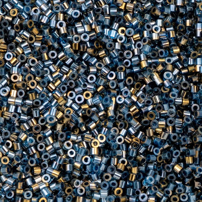 11/0 CYLIN Beads - Gilded Halo Dark Sapphire***