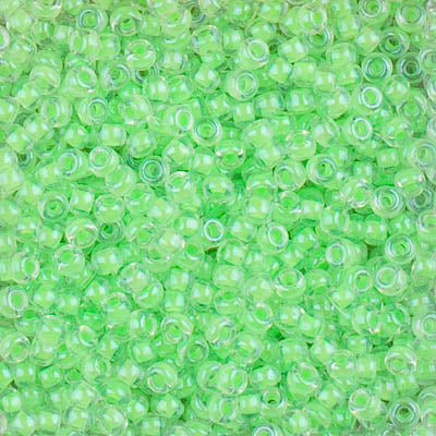 8/0 Miyuki SEED Bead - Luminous Mint Green
