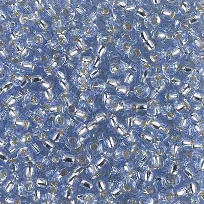 8/0 Miyuki SEED Bead - Silverlined Light Sapphire