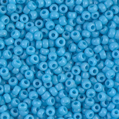 8/0 Miyuki SEED Bead - Opaque Turquoise Blue