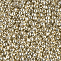 8/0 Miyuki SEED Bead - Duracoat Galvanized Silver