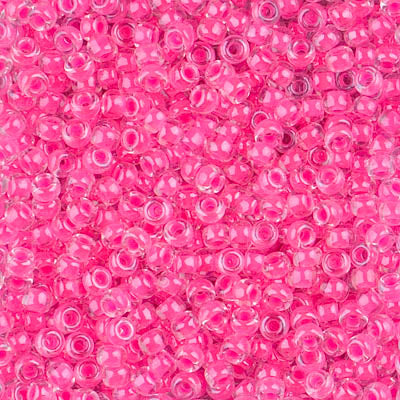 8/0 Miyuki SEED Bead - Luminous Wild Strawberry