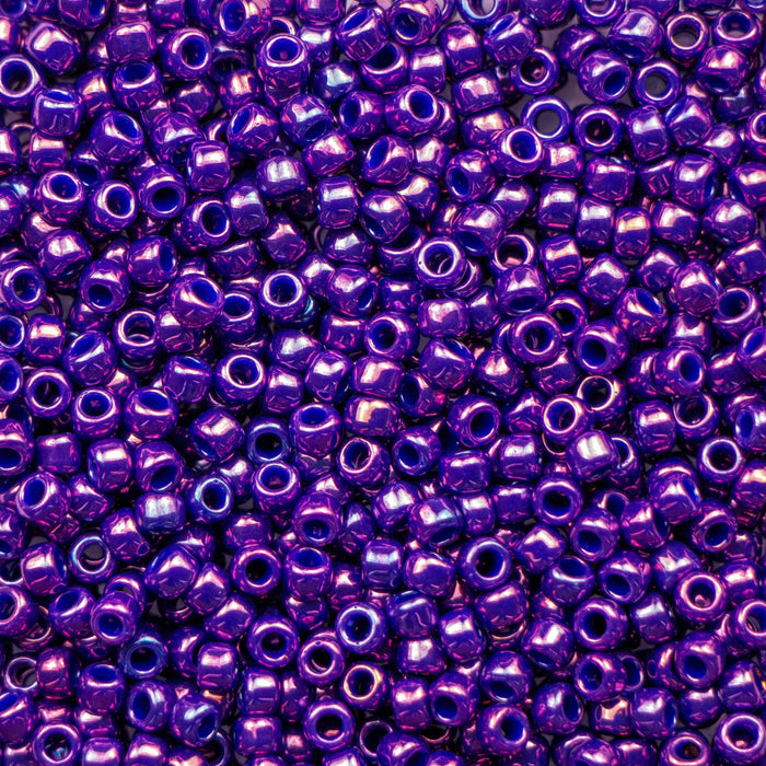 8/0 TOHO Seed Bead - Higher-Metallic Grape