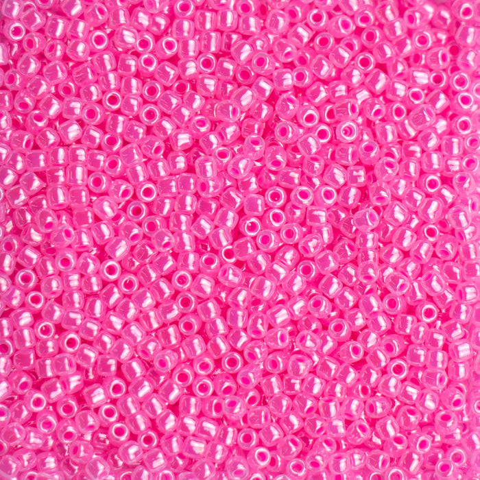 11/0 TOHO Seed Bead - Ceylon Hot Pink