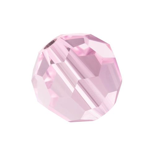 Preciosa 4mm Faceted Round Bead - Pink Sapphire***
