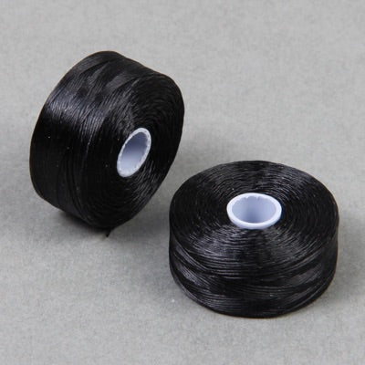 73 meters (79.8 yards) - C-Lon Size D Beading Thread Tex 45 - Black