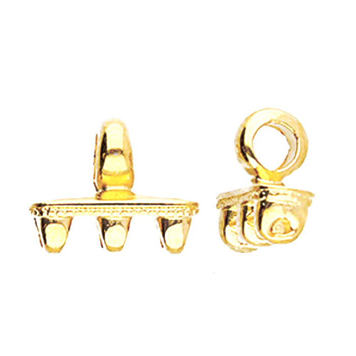 Mesaria III - Superduo Hook Clasp - 24kt. Gold Plate***