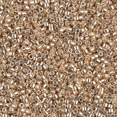 11/0 Miyuki DELICA Bead Pack - Galvanized Champagne