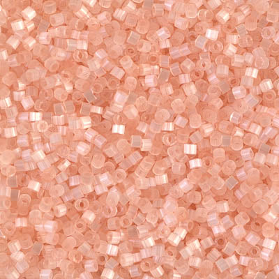 5 Grams of 11/0 Miyuki DELICA Beads - Light Peach Silk Satin