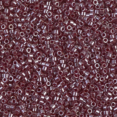 5 Grams of 11/0 Miyuki DELICA Beads - Opaque Currant Luster