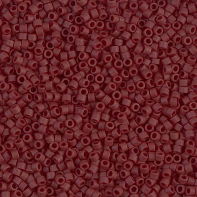 11/0 Miyuki DELICA Bead Pack - Matte Opaque Currant