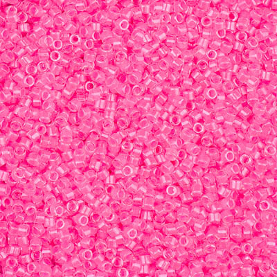 5 Grams of 11/0 Miyuki DELICA Beads - Luminous Cotton Candy