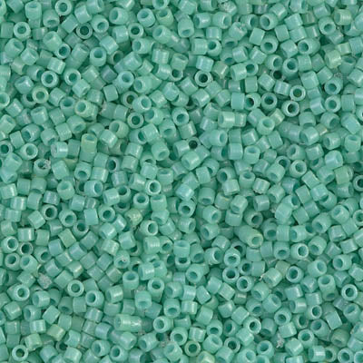 5 Grams of 11/0 Miyuki DELICA Beads - Duracoat Opaque Sea Opal