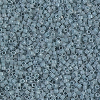 5 Grams of 11/0 Miyuki DELICA Beads - Duracoat Opaque Moody Blue