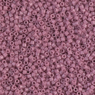 5 Grams of 11/0 Miyuki DELICA Beads - Duracoat Opaque Hydrangea