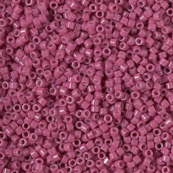5 Grams of 11/0 Miyuki DELICA Beads - Duracoat Opaque Dyed Cherry Blossom