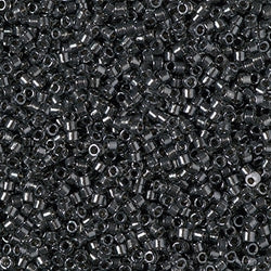 5 Grams of 11/0 Miyuki DELICA Beads - Fancy Lined Steel