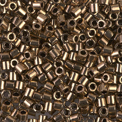 8/0 Miyuki DELICA Beads - Metallic Dark Bronze