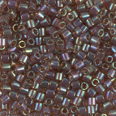 8/0 Miyuki DELICA Beads - Root Beer Gold Luster