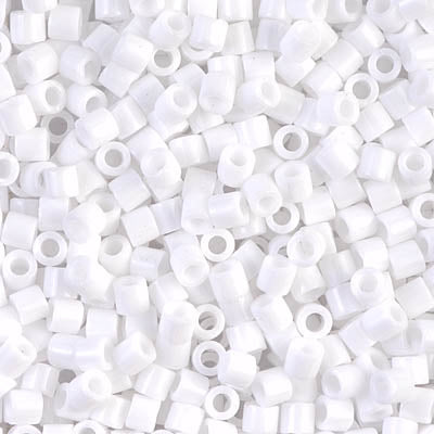 8/0 Miyuki DELICA Beads - White