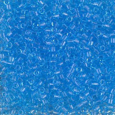 10/0 Miyuki DELICA Beads - Transparent Aqua