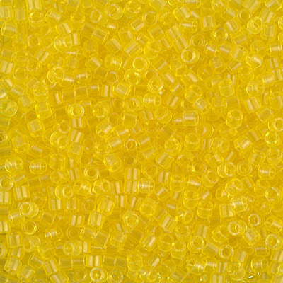 10/0 Miyuki DELICA Beads - Transparent Yellow