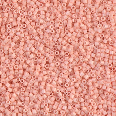 15/0 Miyuki DELICA Beads - Opaque Salmon