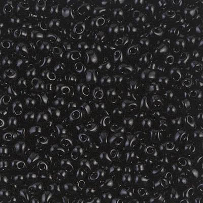 Miyuki 2.8mm DROP Bead - Black