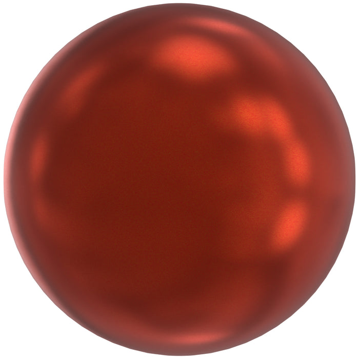 Crystal Brilliance 6mm Round Pearls - Iridescent Rouge
