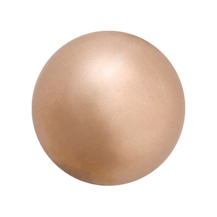 Preciosa 5mm Round Pearls - Bronze