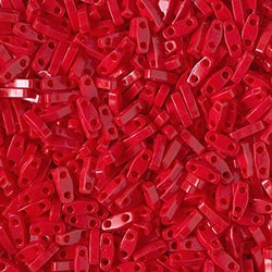 Miyuki QUARTER TILA Beads - Opaque Red