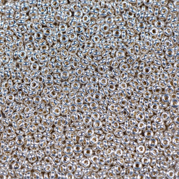 11/0 TOHO Demi Round - PermaFinish - Galvanized Starlight