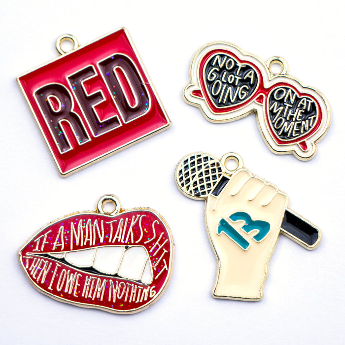 Swiftie Enamel Charm Set