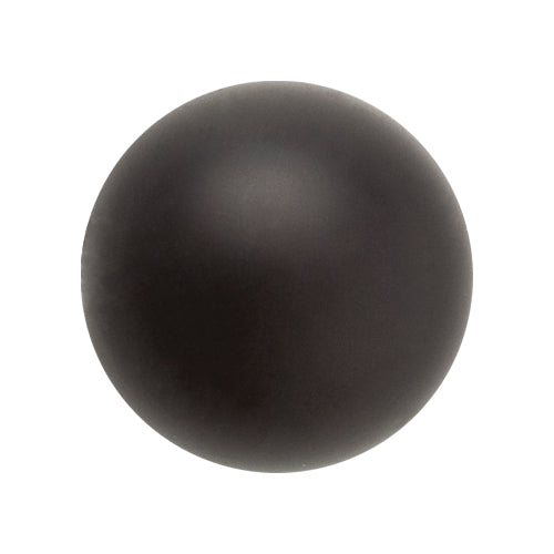 Preciosa 12mm Round Pearls - Magic Black