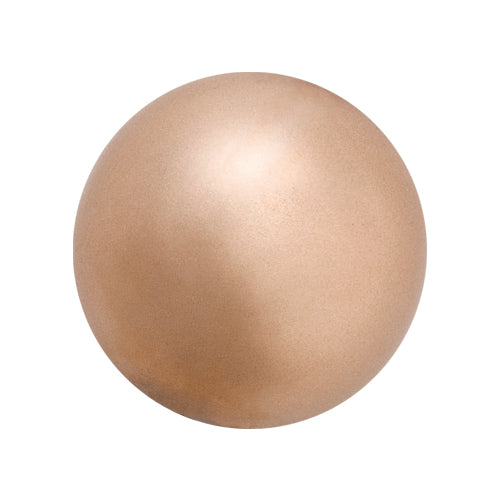 Preciosa 4mm Round Pearls - Bronze