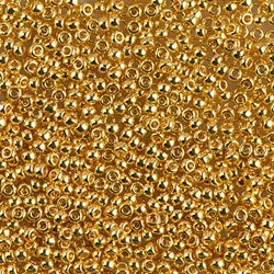 11/0 Miyuki SEED Bead - 24kt Gold Plated