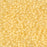 11/0 Miyuki SEED Bead - Semi-Frosted Yellow Lined Crystal