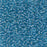 11/0 Miyuki SEED Bead - Sparkling Grey Lined Aqua Luster